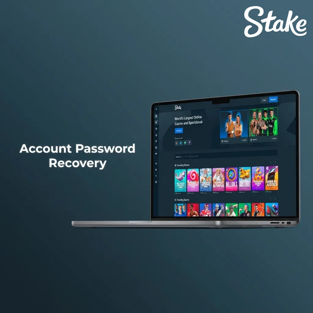 Password recovery through an account email