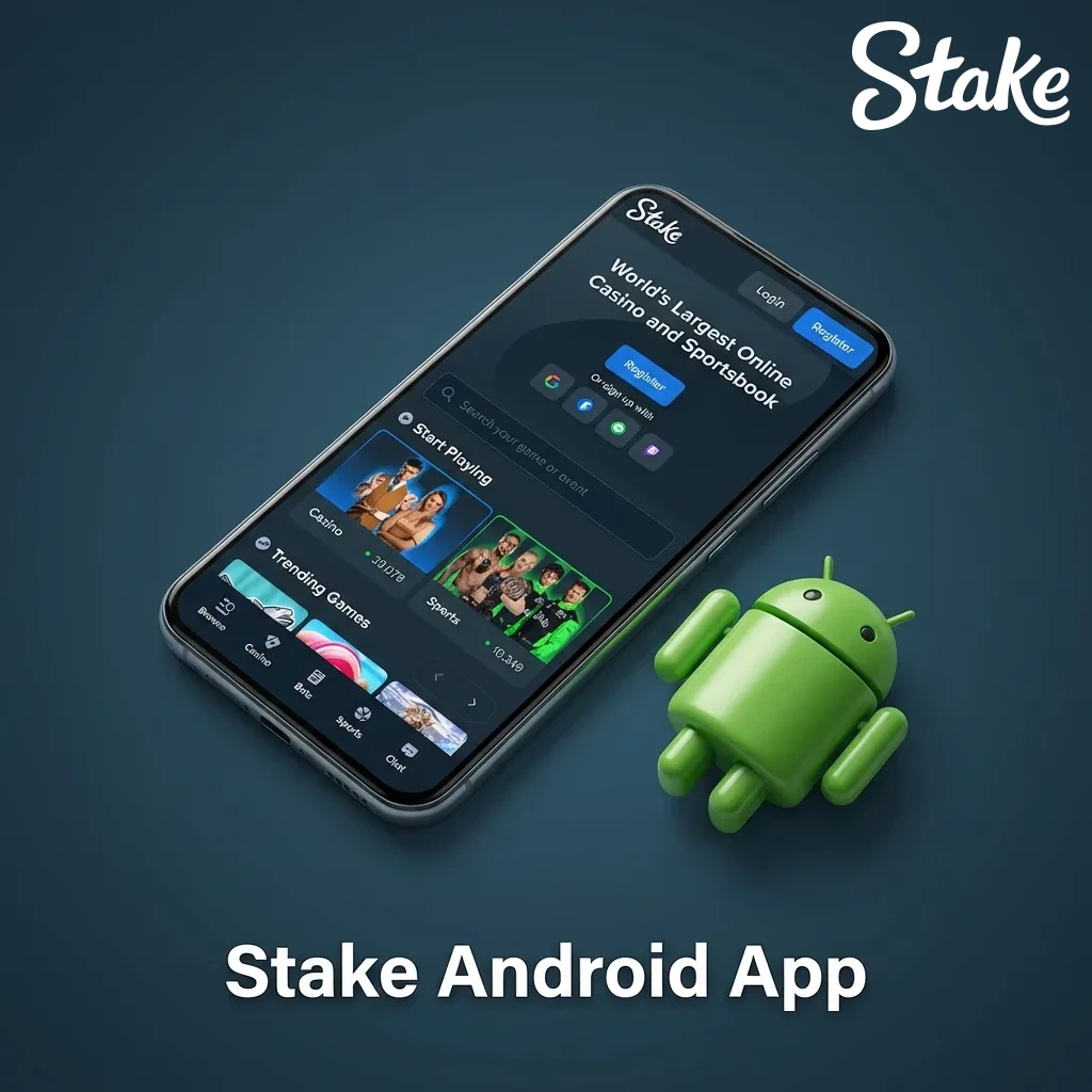 Stake browser access on Android