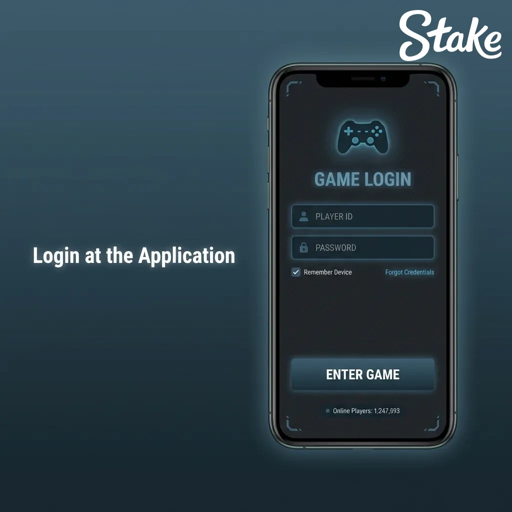 Mobile account sign-in screen