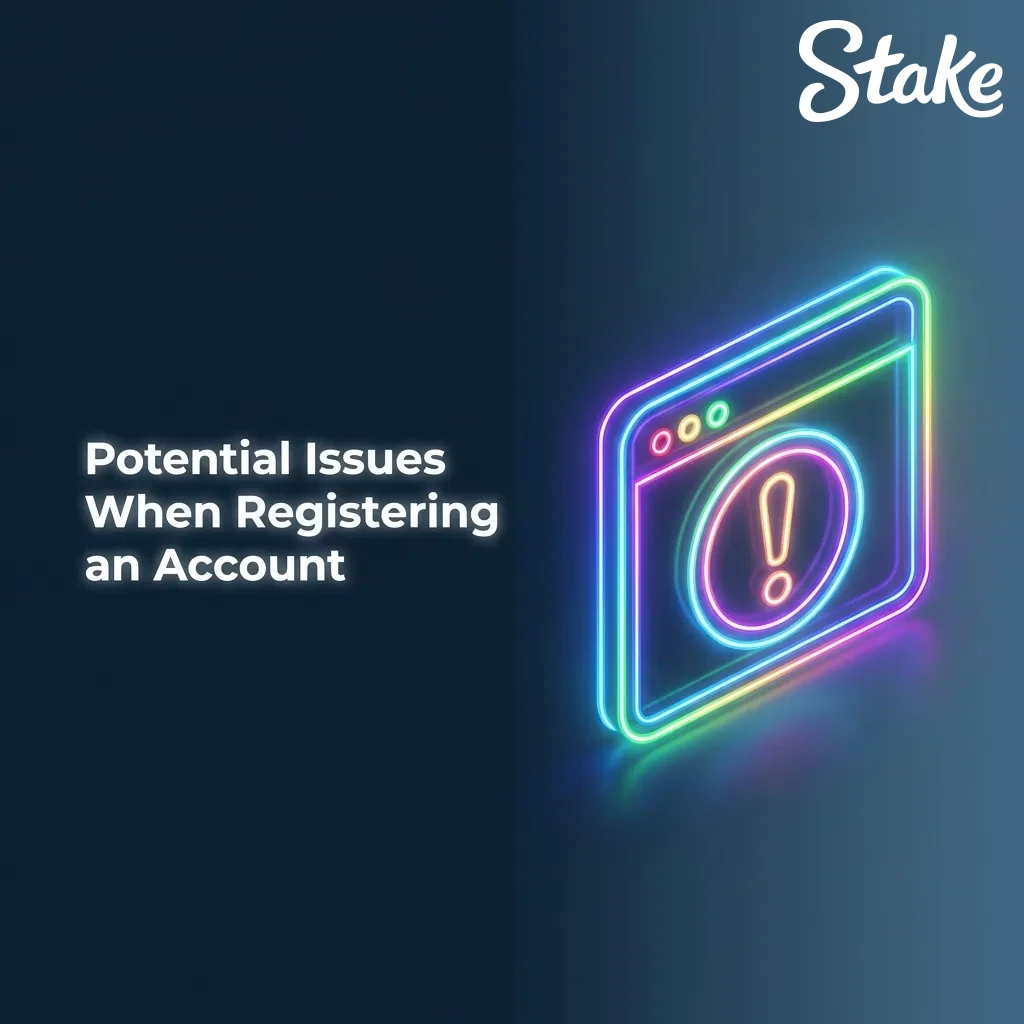 Registration form and account-error reference