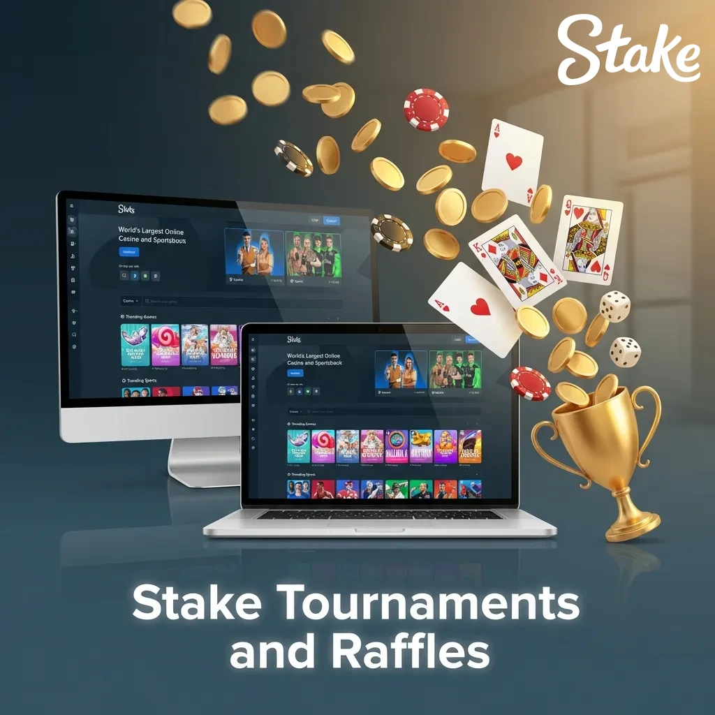 Tournament and raffle reference illustration